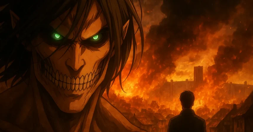 Attack Titan Final anime MAPPA Eren genocídio liberdade