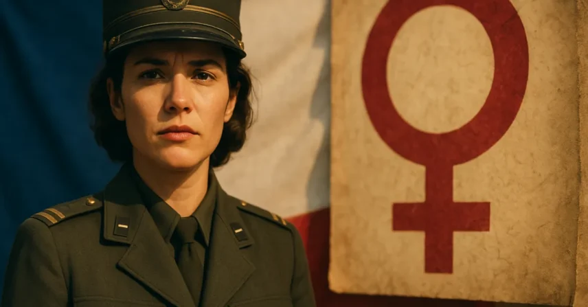 Mulher General 1970s França mulher comando resistência sexo