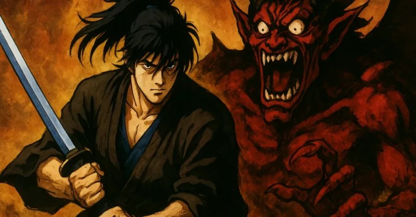 Ninja Scroll Madhouse Yoshiaki Kawajiri ninja demônios Jubei