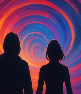 Através do Aranhaverso: Miles e Gwen no Caos do Multiverso