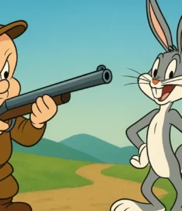 Elmer Fudd: O caçador que nunca pega o Pernalonga da Warner. Veja!