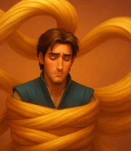 Enrolados: Rapunzel, Flynn e o Incrível Poder de Seus Cabelos!