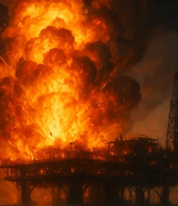 Explosão Fatal: O Inferno na Plataforma Que Chocou o Mundo!