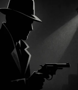 Filmes noir com detetives dos anos 40. Você já viu estes?