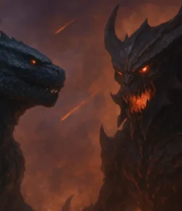 Godzilla x Kong: Novo Império! Skar King e Shimo por Wingard