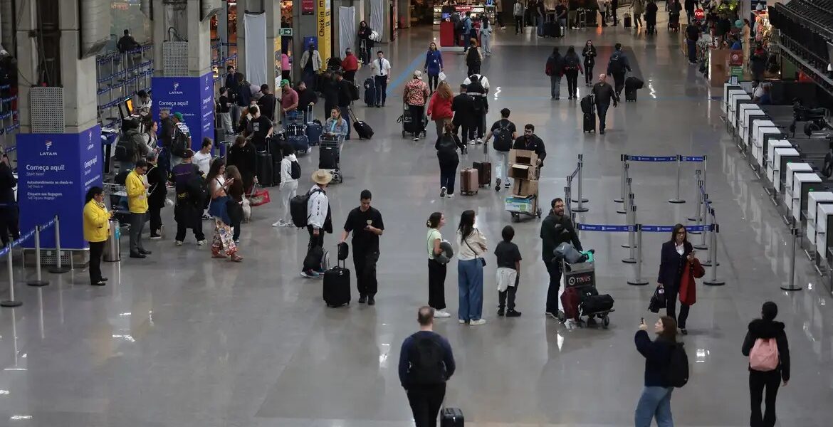 Aviação doméstica brasileira atinge recorde: 25,2 milhões de passageiros