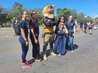 PM Ambiental anima Eixão do Lazer com Programa Lobo-Guará
