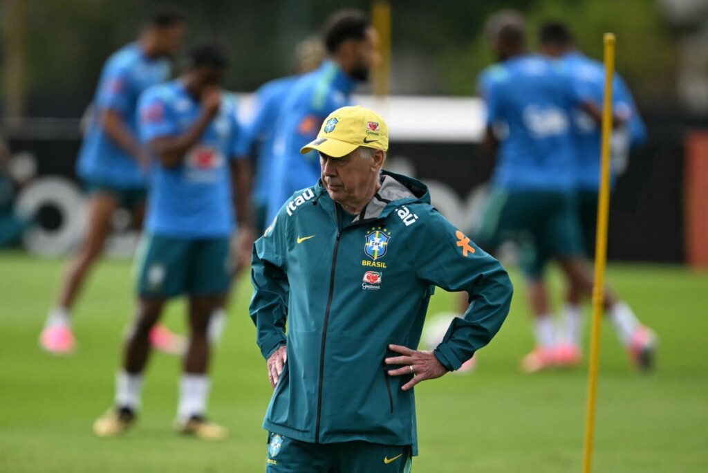 Ancelotti testará elenco inteiro do Brasil contra Panamá
