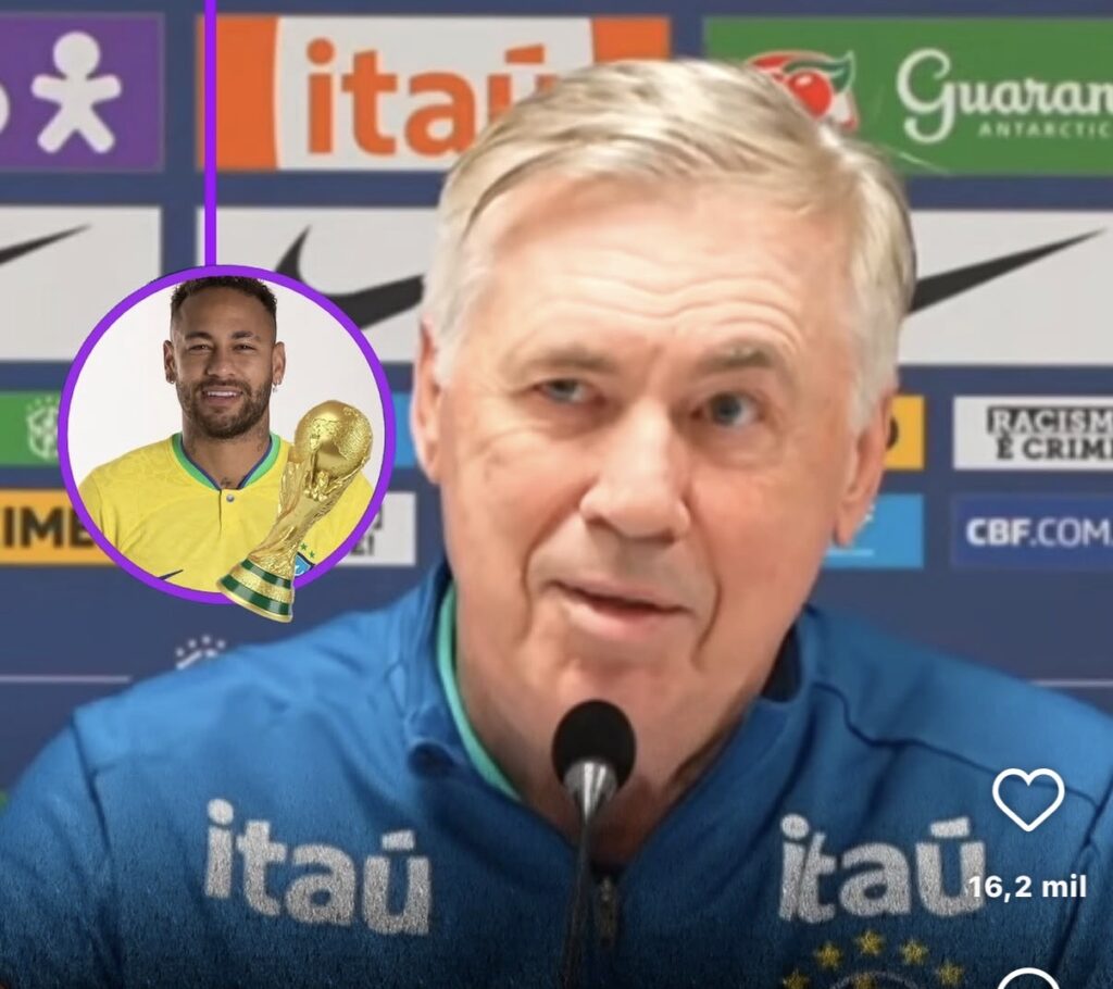 Neymar perde chance com Ancelotti ao recusar grama sintética