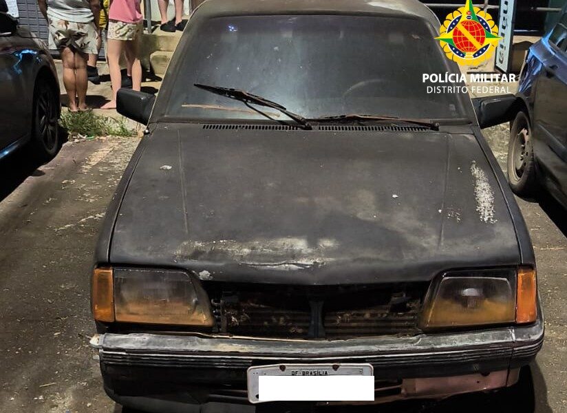 Preso por furtar carro com guincho no Núcleo Bandeirante