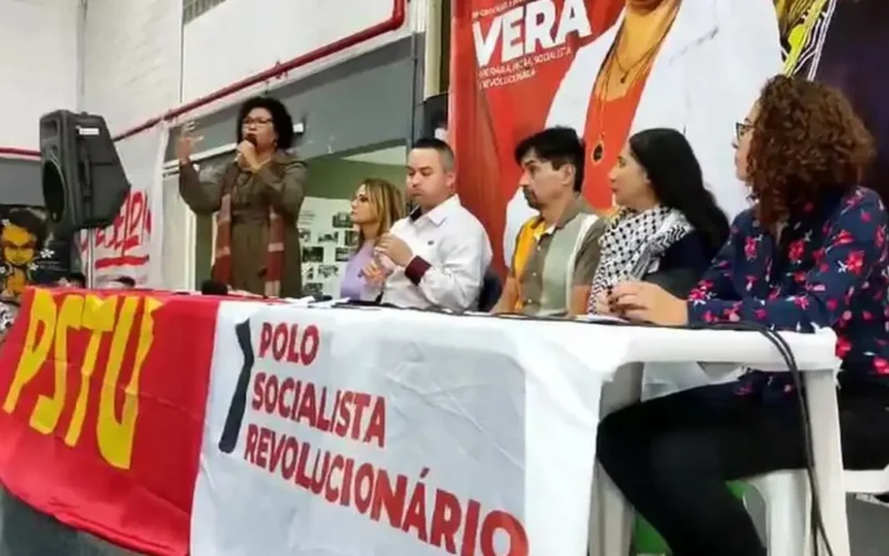 PSTU oficializa Hertz Dias e Vera Lúcia em chapa presidencial