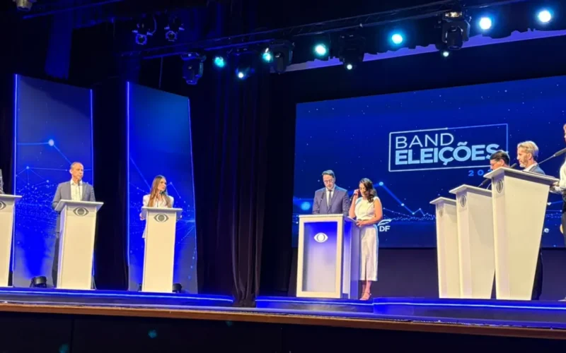 Candidatos unem forças contra Celina Leão em 1º debate