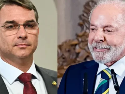 Lula lidera com 41% e abre 5 pontos sobre Flávio Bolsonaro