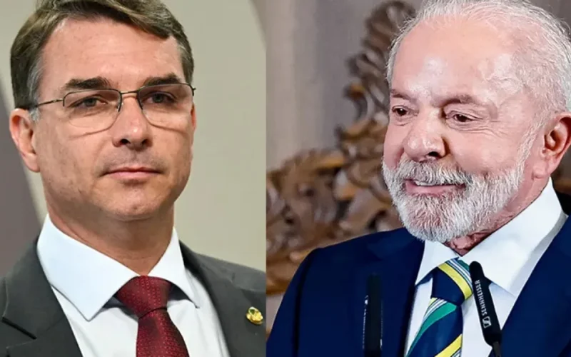Lula lidera com 41% e abre 5 pontos sobre Flávio Bolsonaro